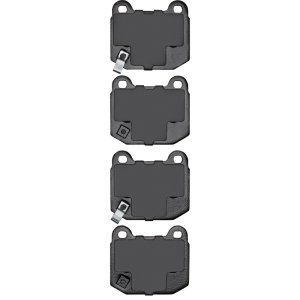 Toyota GR86 Brake Pads - Rear - R1 Concepts - Semi Met - `03-`26